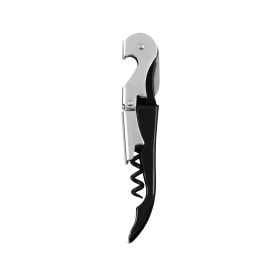 Truetap Black Double Hinge Corkscrew Straight Blade