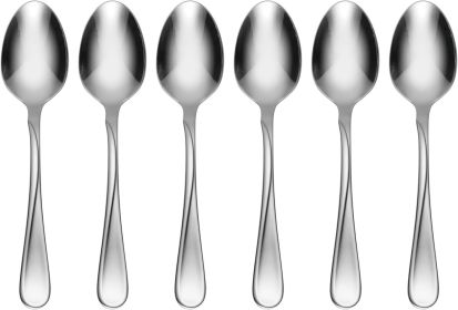 Flatware Flight, Teaspoons, Stainless Steel, Set of 6