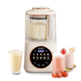 Joydeem JD-J03 Cooking Blender with Soundproof Shield, Hot Cold Blender for Filter-free Soy Milk & Juice, 8-Speed and Temperature Control, 12H Pr