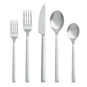 Holden 20-piece Satin Finish Flatware Set