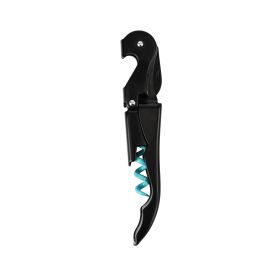Truetap Black & Blue Double Hinged Corkscrew