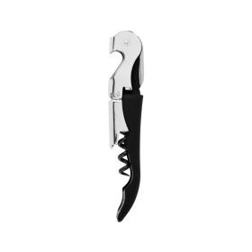 Truetap Soft Touch Black Double Hinge Corkscrew