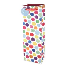 Watercolor Dot Wine Bag Cakewalk