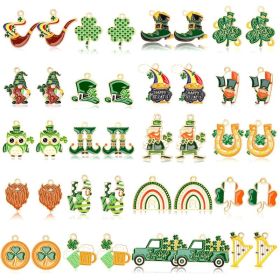 20 Pairs Ocean Theme Charm, Beach Sea Charms For Jewelry Making, Assorted Enamel Starfish Seashell Marine Charm Pendants For Necklace Earring Bra (Option: 40pcs)