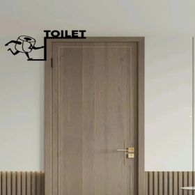 CIFbuy Retro Iron Bathroom Wall Art Funny Quote Sign Home Decor Gift(TikTok, Temu Pick-up Service) (Option: Defaulttitle)