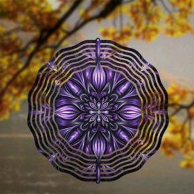 CIFbuy 4-in-1 Solar Wind Spinner For Garden Patio Yard Balcony Outdoor Decor (TikTok, Temu Pick-up Service) (Option: Defaulttitle)