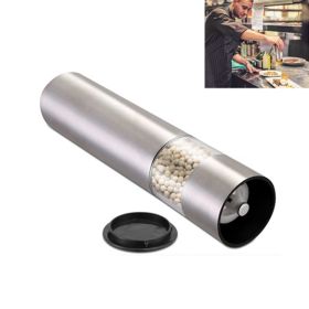 Cooking Food Utensil Cookware Kitchen Gadgets Barbecue Utensil (Color: Silver, Type: Pepper Grinder)